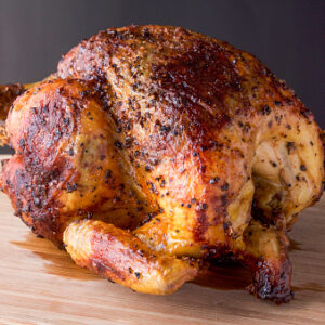 Poulet "Fermier Tradition", entier et rôti